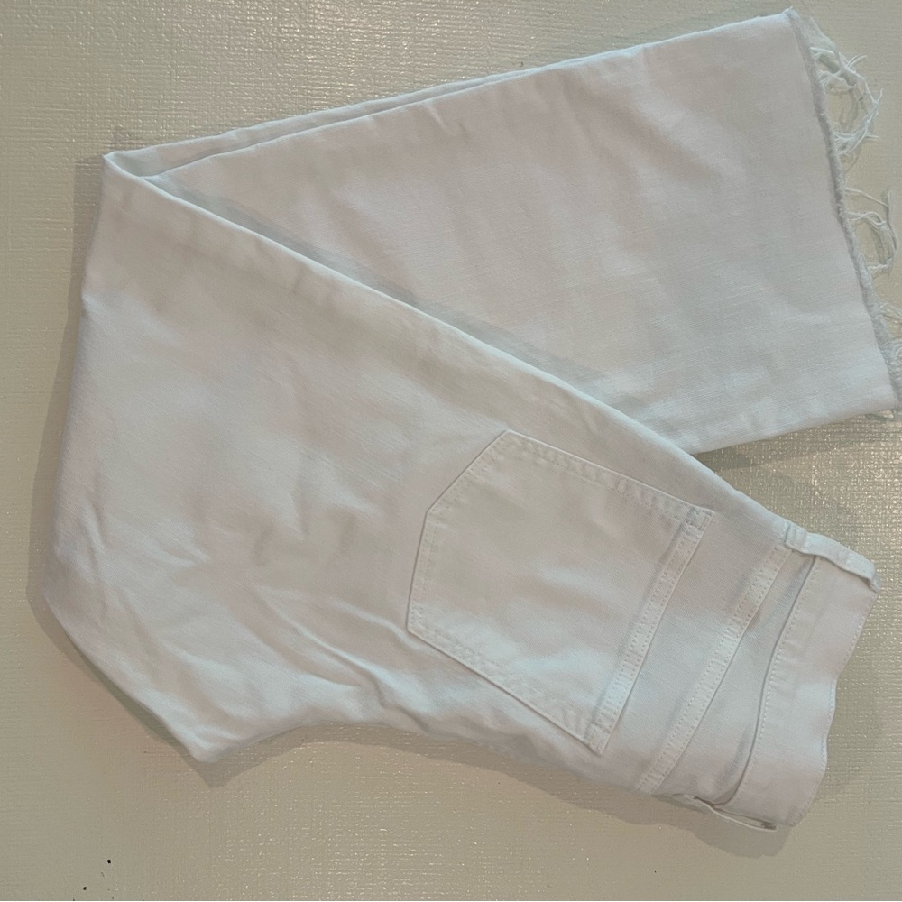J. Crew White Flare & Wide Leg Jeans
